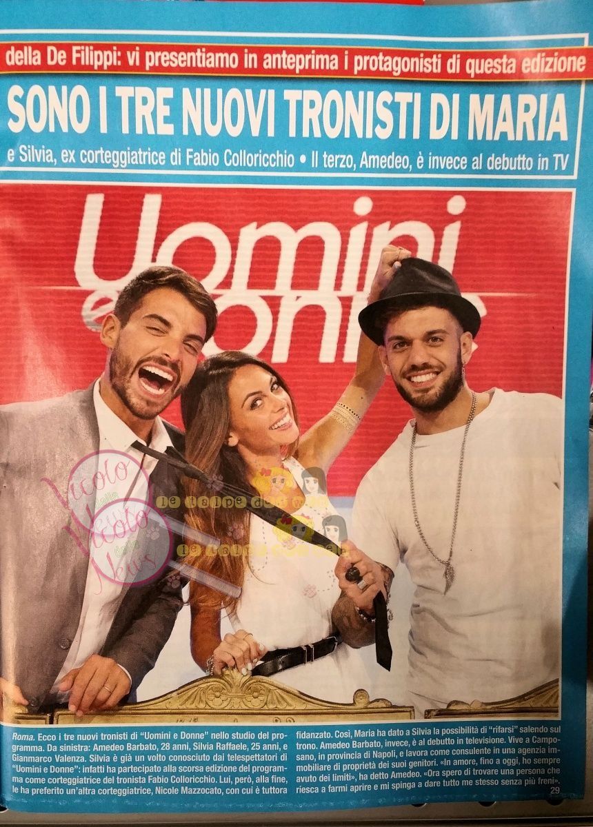 Uomini e donne si da domani 14 settembre, ecco cosa accadrà
