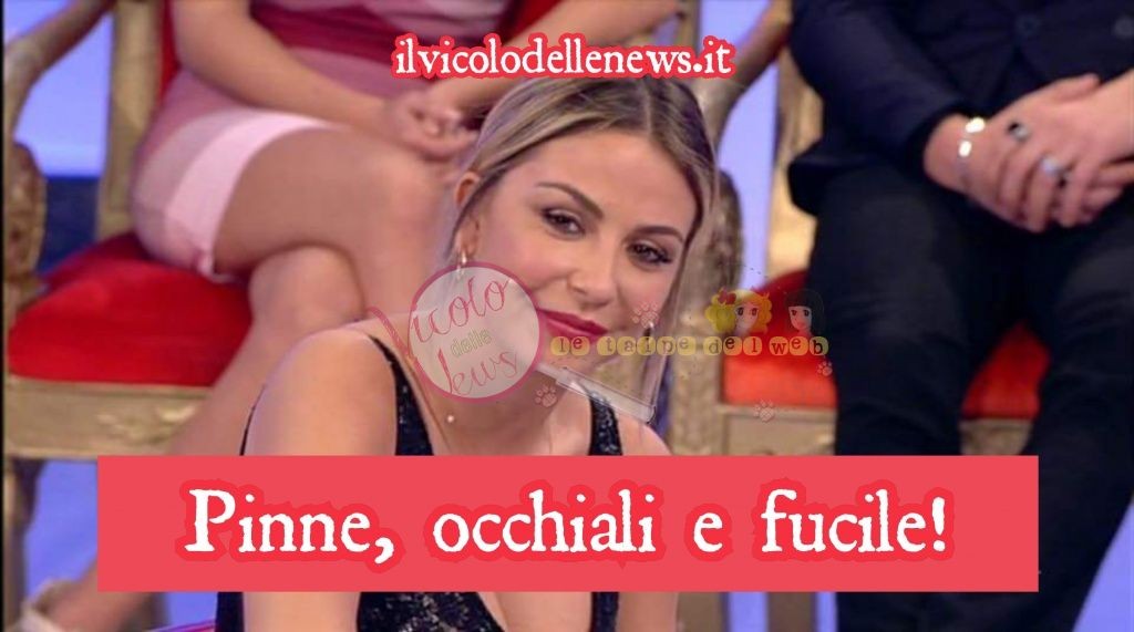 Sabrina Ghio all'isola