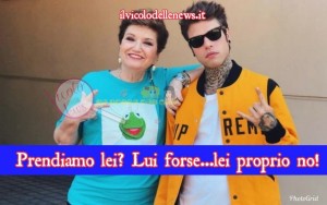 Fedez e Mara Maionchi