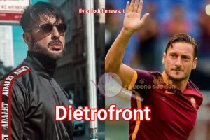 fabrizio corona e francesco totti