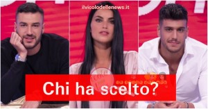 uomini e donne scelta