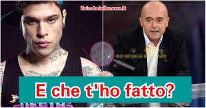 alfonso signorini contro fedez