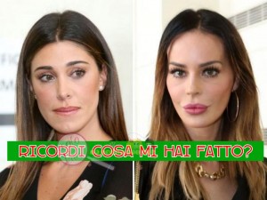 nina moric contro belen Rodriguez