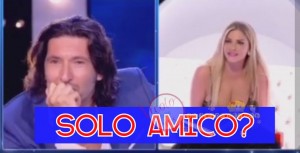 Walter nudo e Francesca Cipriani