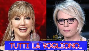 Maria De Filippi e Milly Carlucci