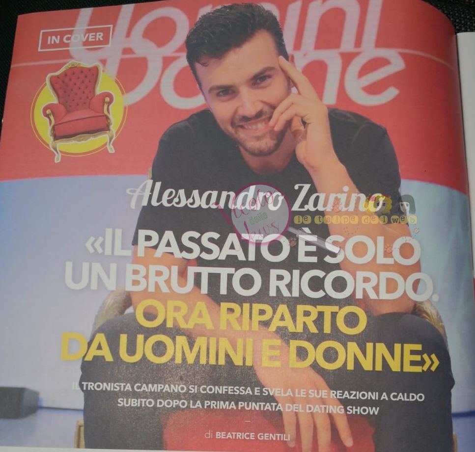 Alessandro Zarino intervista uomini e donne