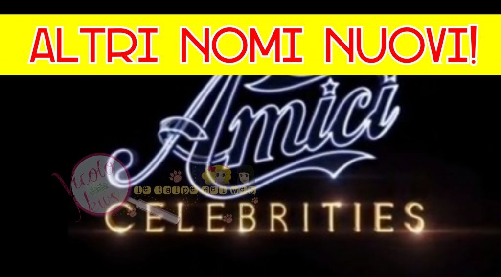 Amici Celebrities rivelati gli ultimi 4 concorrenti e la classe vip è formata! Vi sveliamo