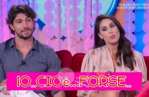 Cecilia Rodriguez e Ignazio Moser a vieni da me