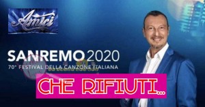 Sanremo 2020 amici amadeus