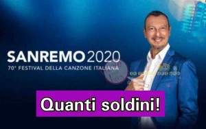 Amadeus Sanremo 2020 soldi