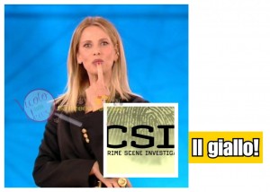 Alessia Marcuzzi il giallo