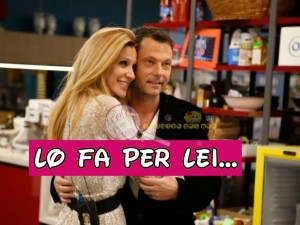 Adriana Volpe e marito gfvip