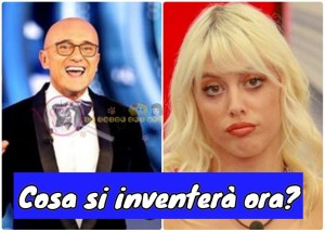 Asia Valente e Alfonso Signorini gfvip