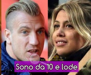 maxi Lopez e Wanda nara