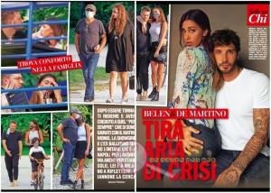 Belen Rodriguez e Stefano de Martino crisi