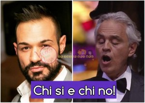 Leonardo Greco e Andrea Bocelli