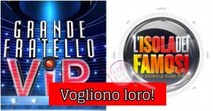 grande fratello vip e isola dei famosi