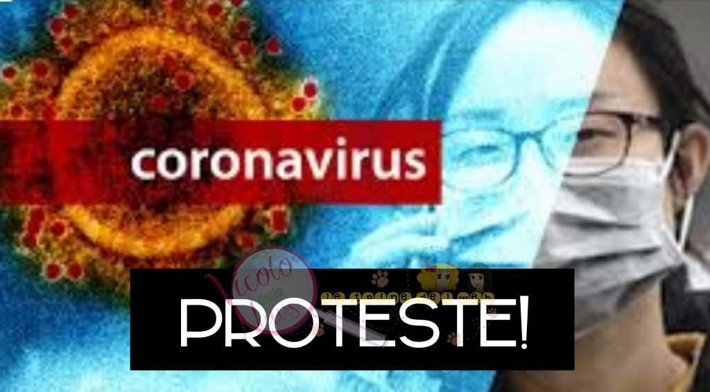 coronavirus protesta