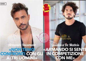 armando incarnato e Gianluca de Matteis uomini e donne