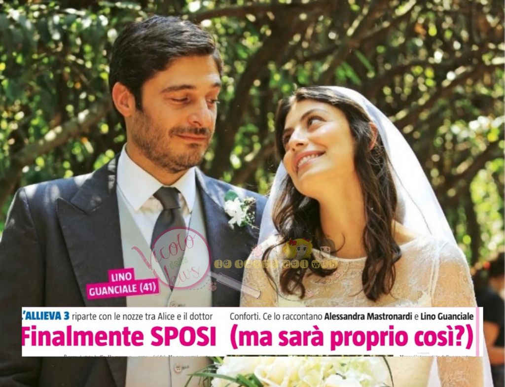 lino guanciale e Alessandra mastronardi l'allieva 3