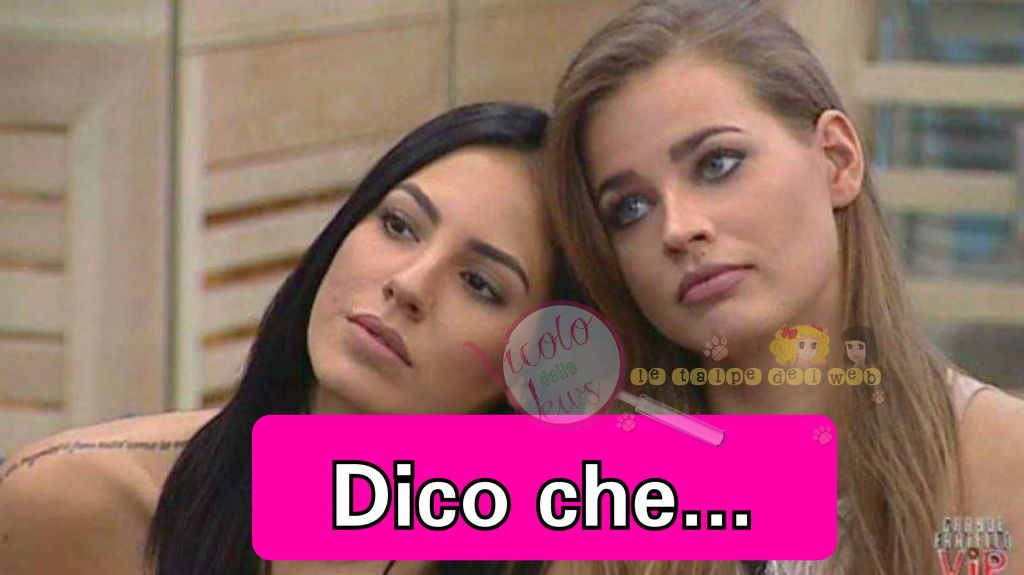 Ivana mrazova e Giulia de lellis gfvip