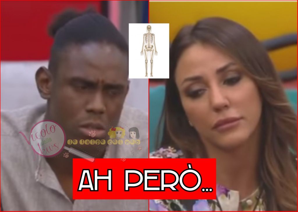 Enock Barwuah e selvaggia Roma gfvip